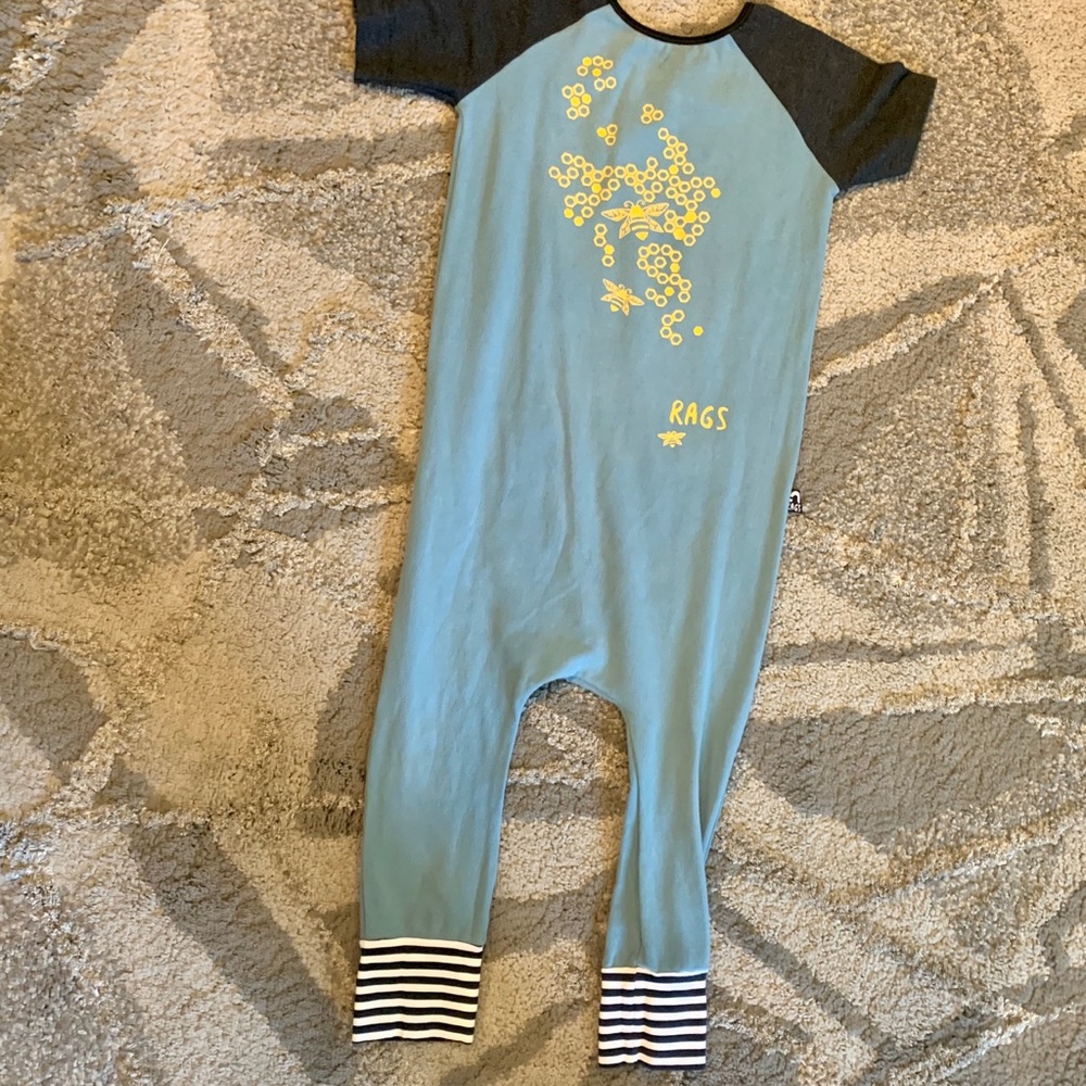 RAGS TO RACHES - Honeycomb - Teal - Used - 5/6T